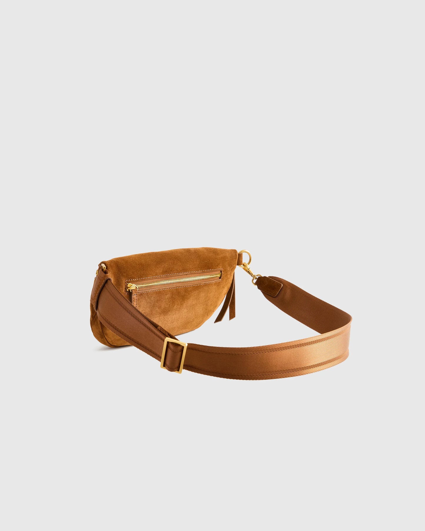 Quinn Suede Sling Bag - One Size / Whiskey