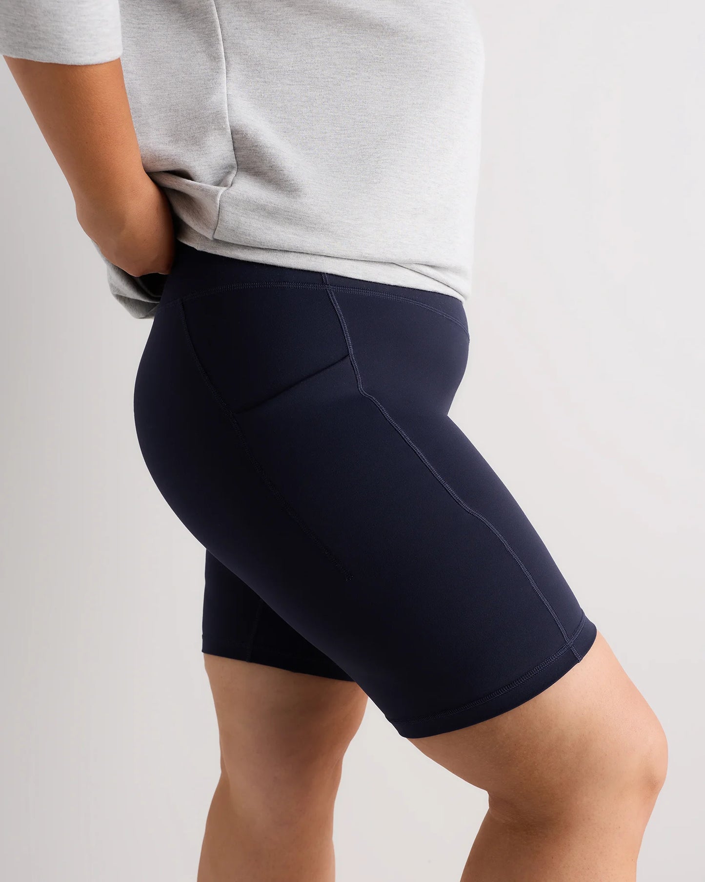 Ultra-Form Pocket Bike Short - 9" - 1X / Deep Navy