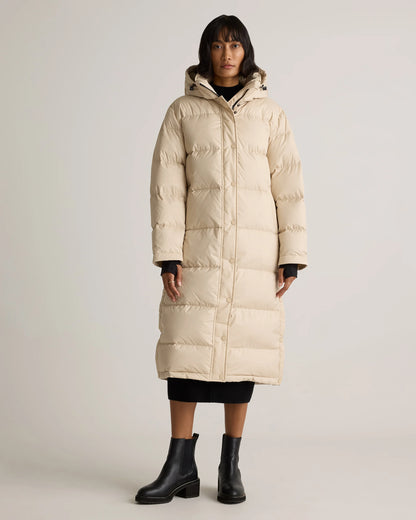 Responsible Down Long Puffer Jacket - XS / Black