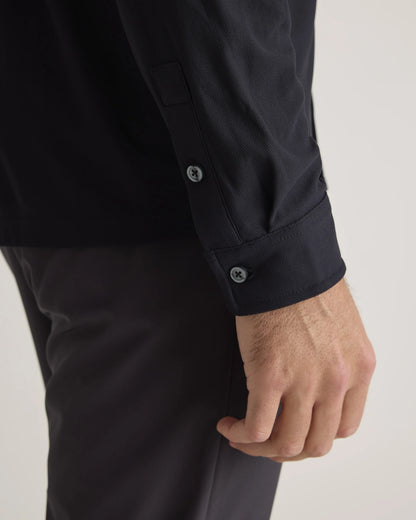ProPique Performance Button Down - S / Light Grey