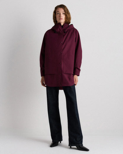 Weather Proof Oversized Rain Jacket - XS / Tea Green