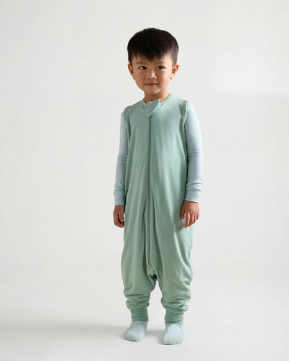 Bamboo Sleep Bag Walker 1.0 TOG - M / Colony Blue