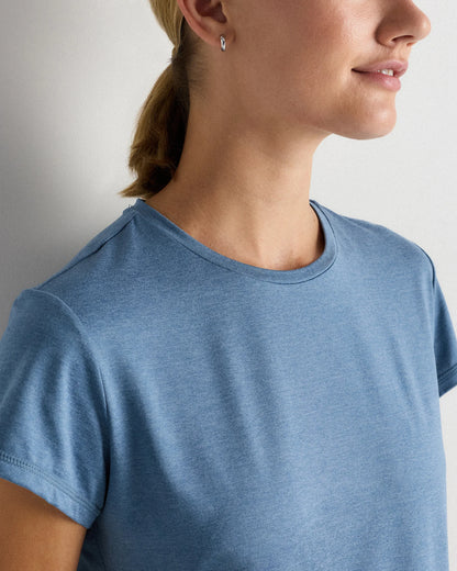 Flowknit Breeze Tee - XS / Heather Green