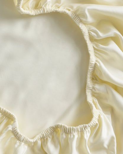 Bamboo Fitted Sheet Set - Twin / Sand