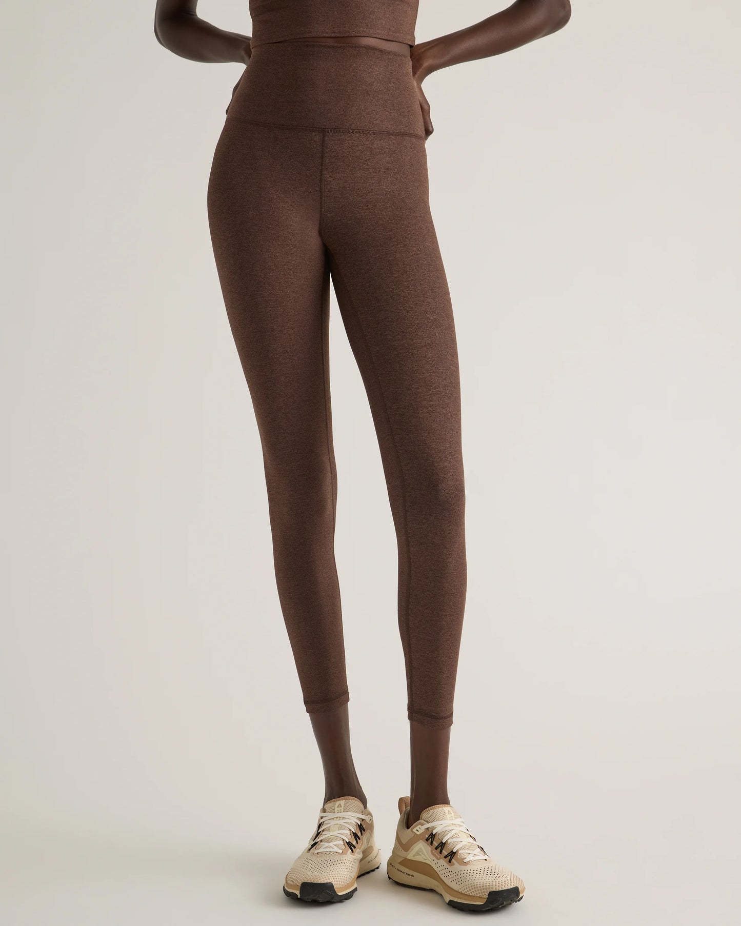 Ultra-Soft High-Rise Legging - XS / Heather Oatmeal