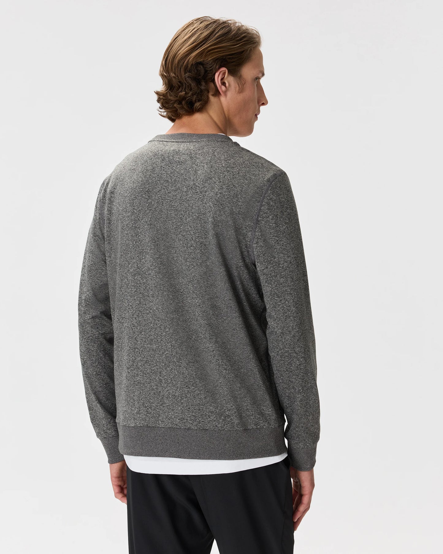 Flowknit Performance Crew Sweatshirt - S / Solid Chalk