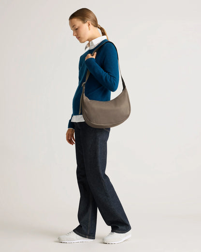 Revive Nylon Crescent Shoulder Bag - One Size / Olive