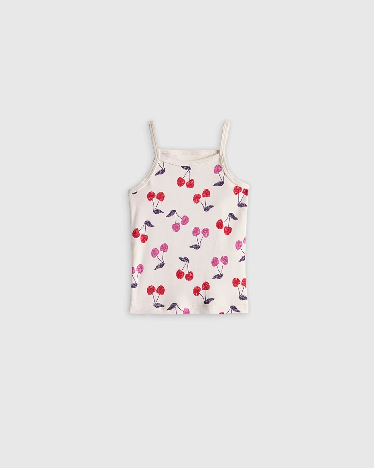 100% Organic Cotton Cami 6-Pack - 2T / White Multi Pack