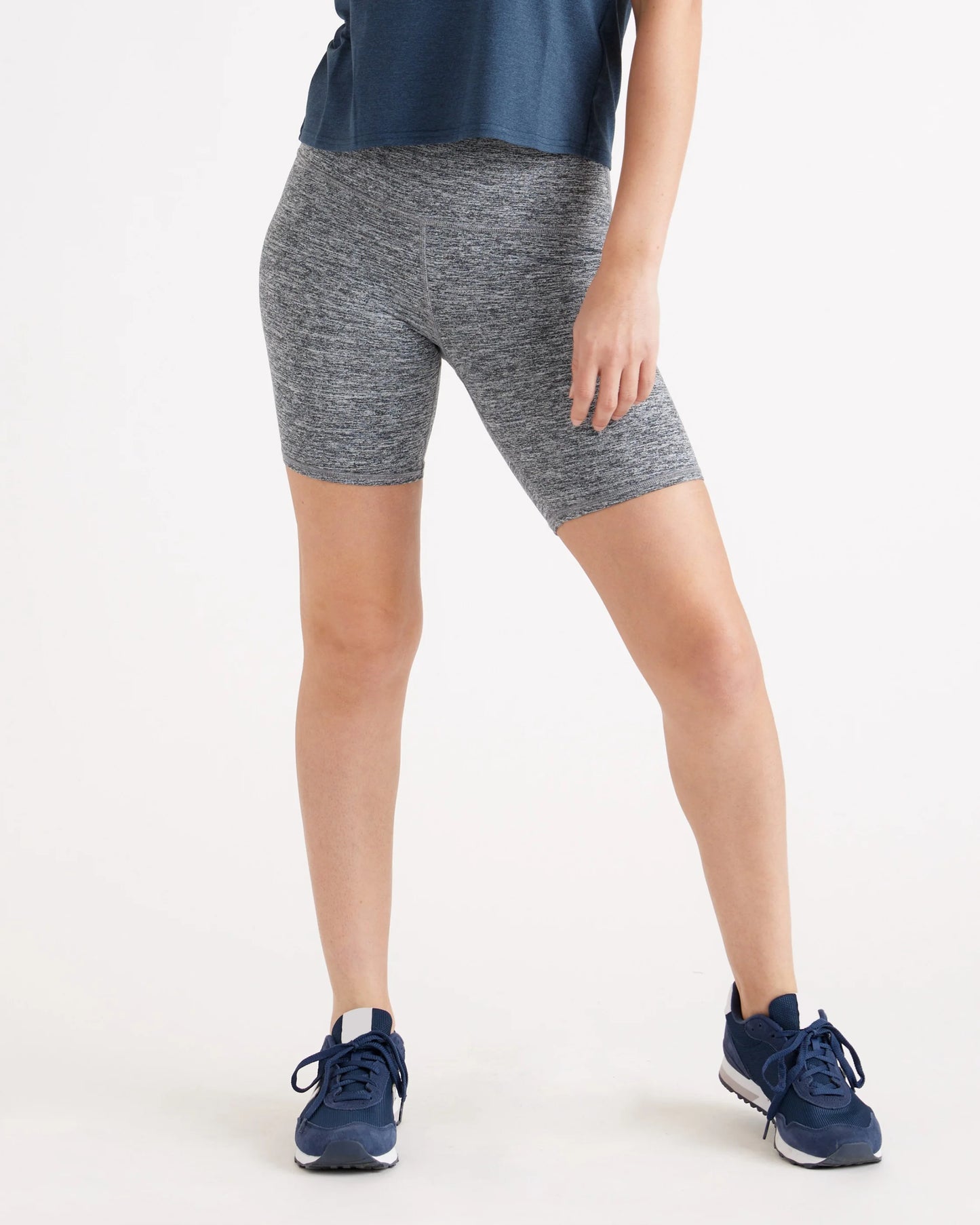 Ultra-Soft Bike Short - XS / Heather Espresso