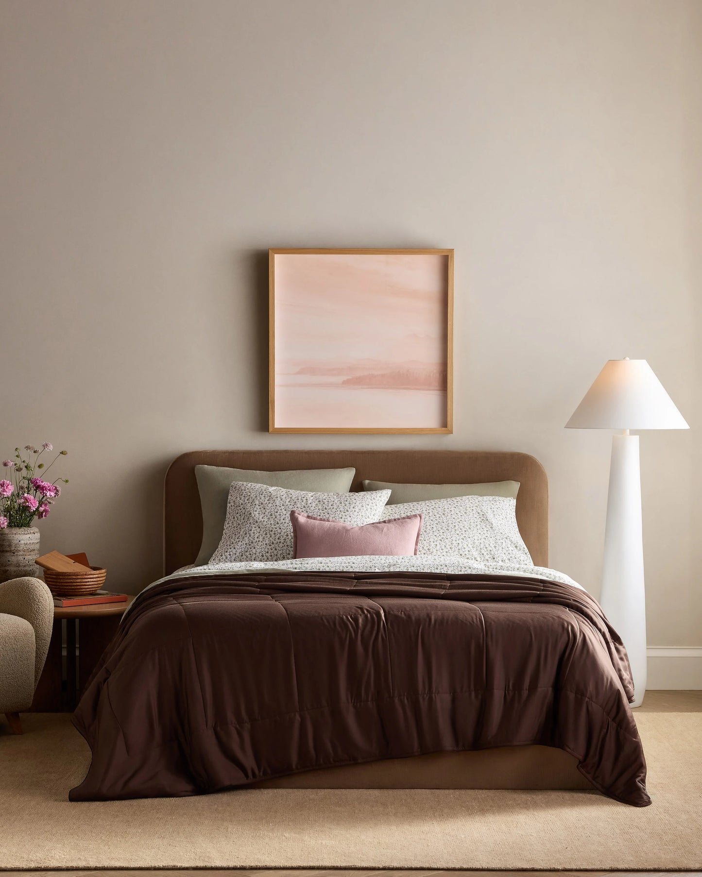 Bamboo Comforter - Twin / Soft Pink