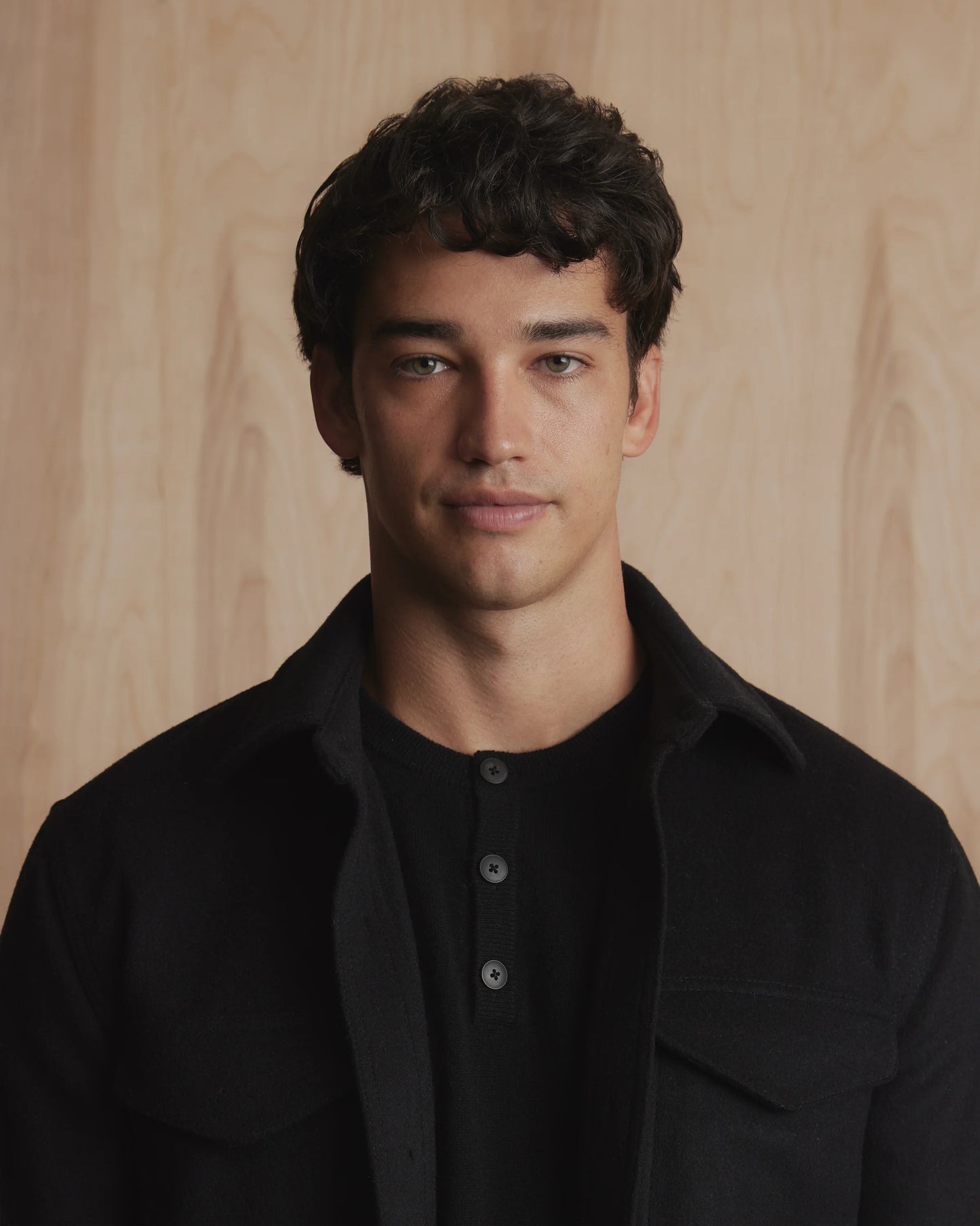 Italian Wool Overshirt - XXXL / Black