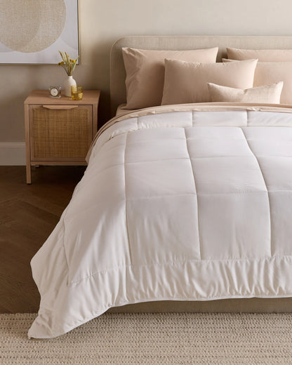 Bamboo Comforter - Twin / Soft Pink