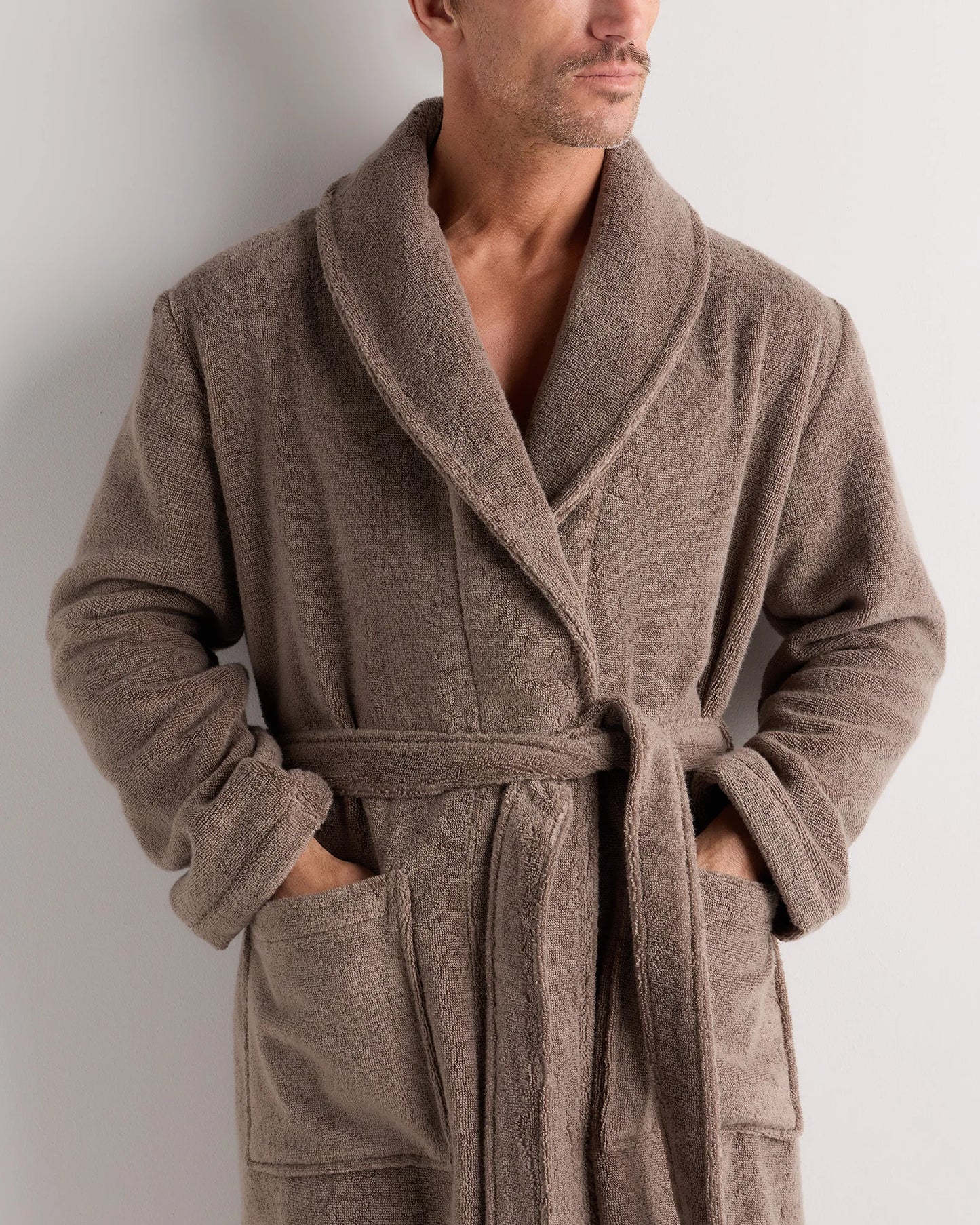 Turkish Cotton Terry Robe - XS / White
