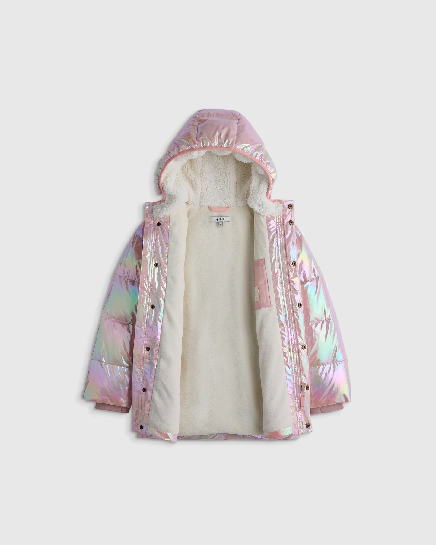 Heavyweight Down Puffer Coat - 2T / Purple Floral