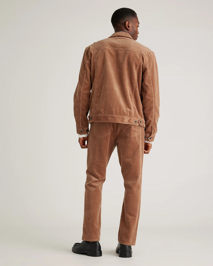 Organic Stretch Corduroy 5-Pocket Pants - 30X30 / Espresso