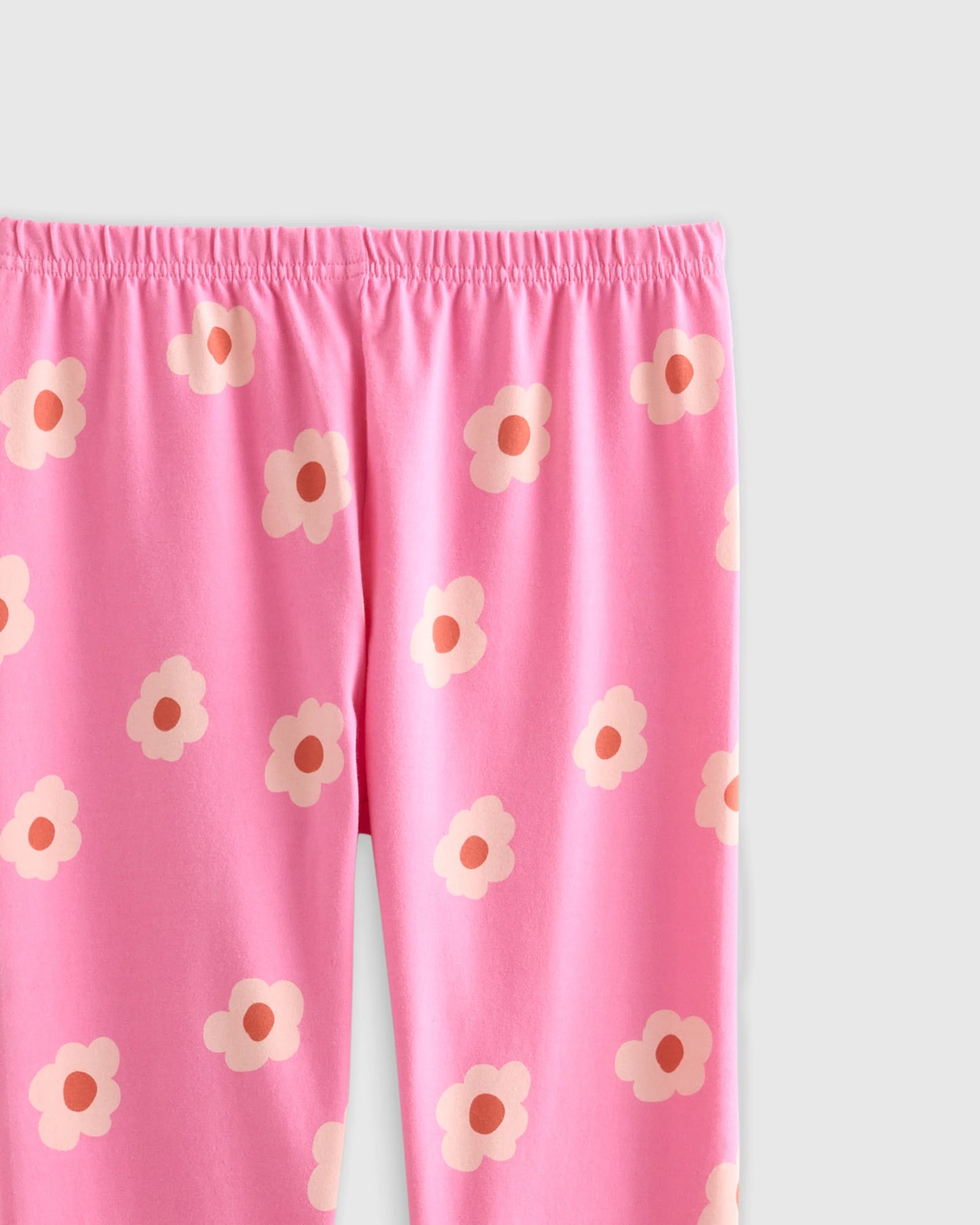 Organic Cotton Leggings - 6 / Red