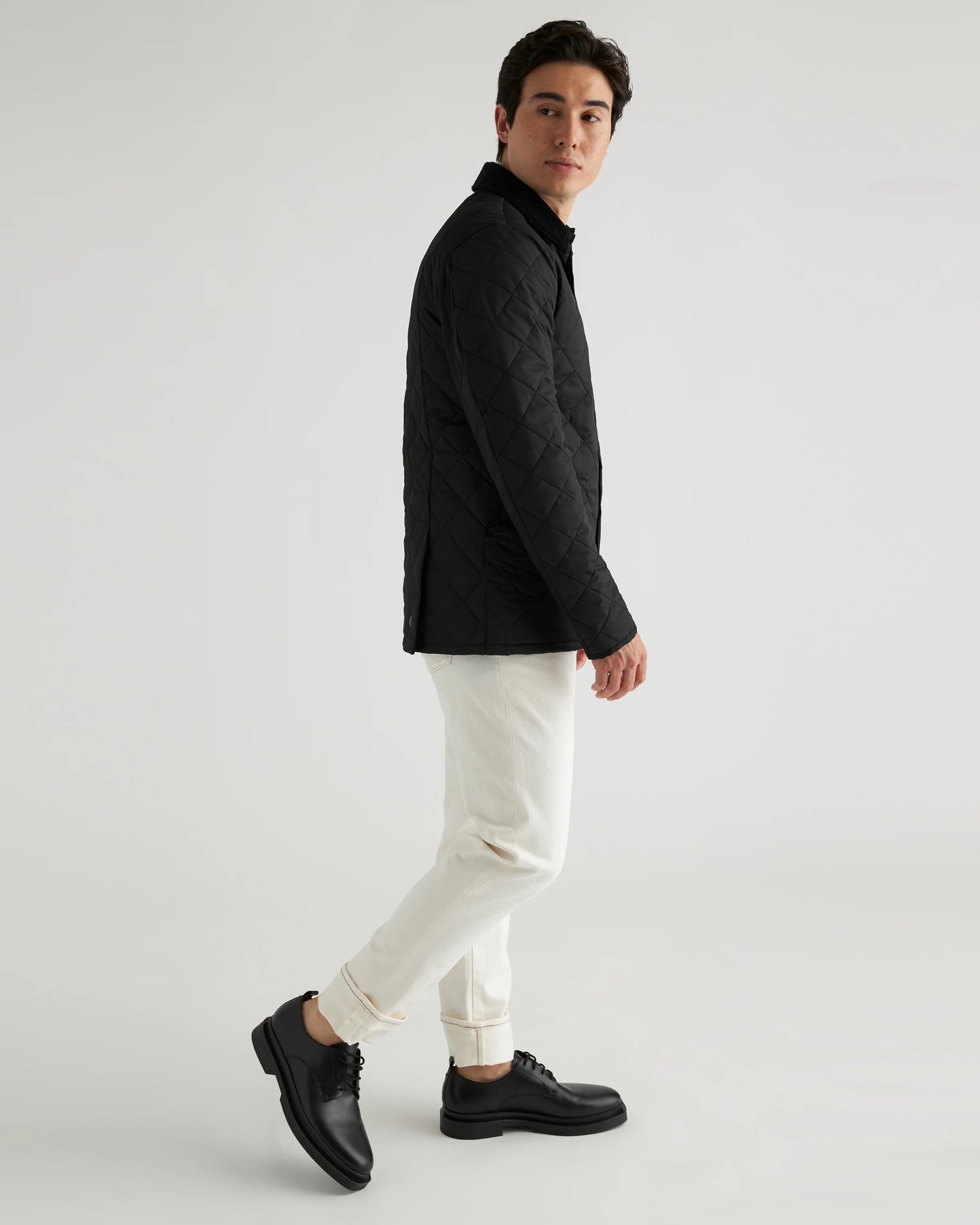 Featherless Quilted Jacket - S / Black