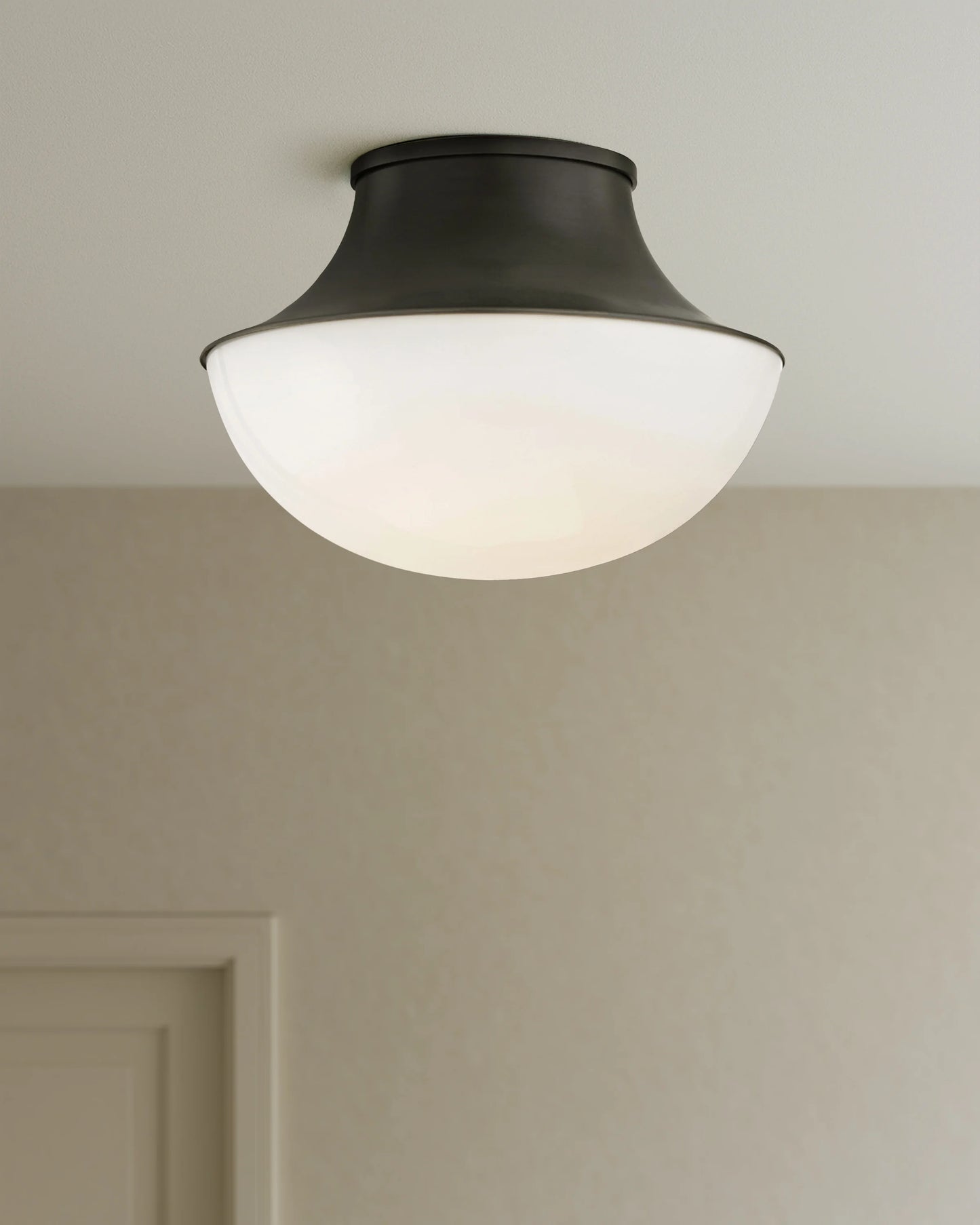 Drop Steel Flush Mount - One Size / Brass