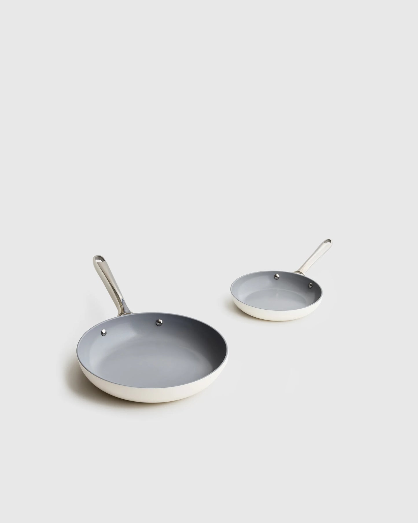 Ceramic Nonstick Frying Pan Set - One Size / Navy