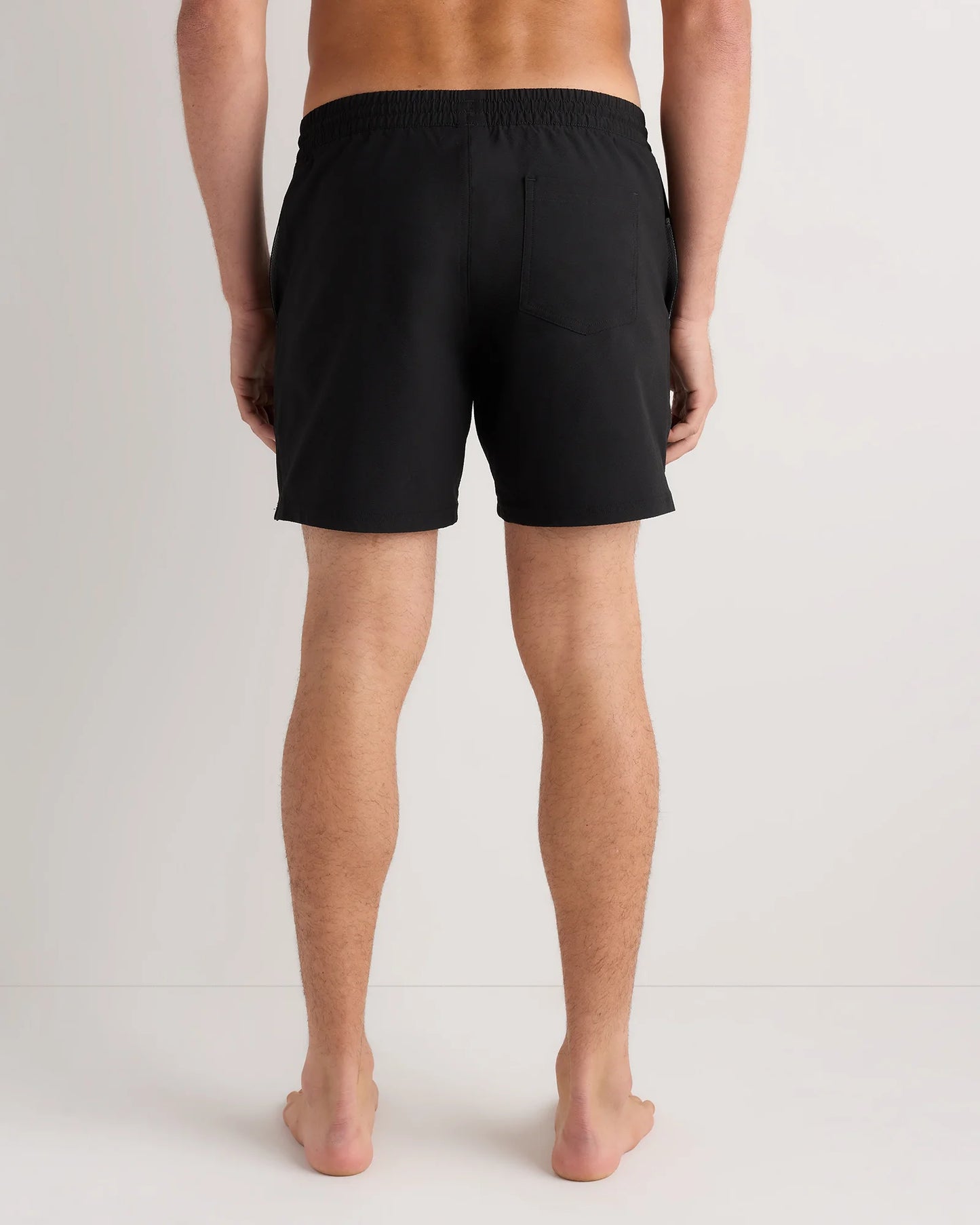Seersucker Swim Trunks - 5.5" - S / Navy Seersucker