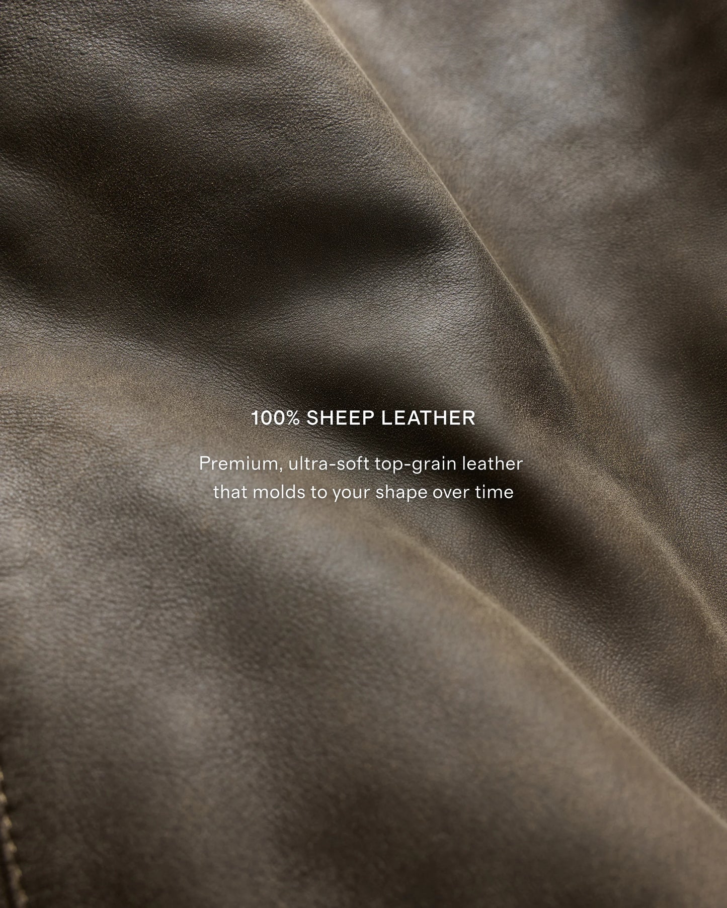 100% Leather Oversized Bomber Jacket - XS / Rich Brown