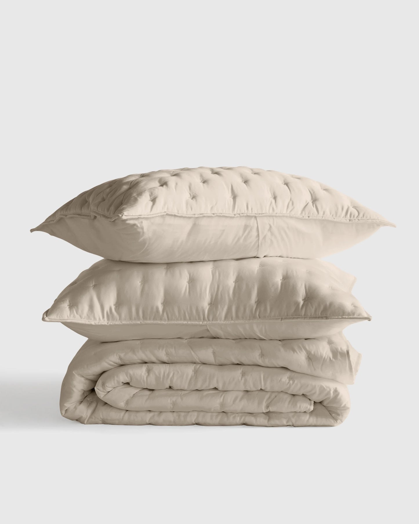 Bamboo Dream Quilt Set - Twin / Sage