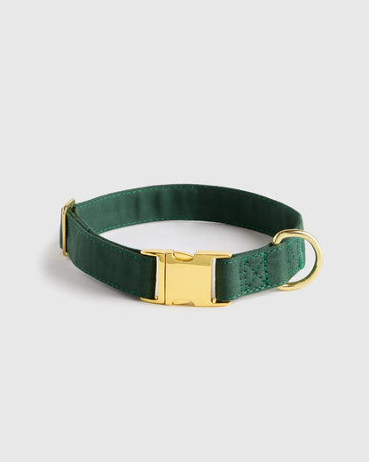 100% Cotton-Wrapped Nylon Dog Collar - XS / Navy