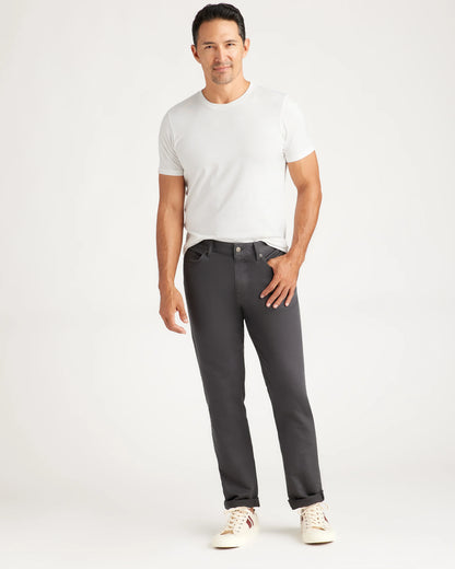 Comfort Stretch Traveler 5-Pocket Pants - Straight - 28X30 / Military Olive