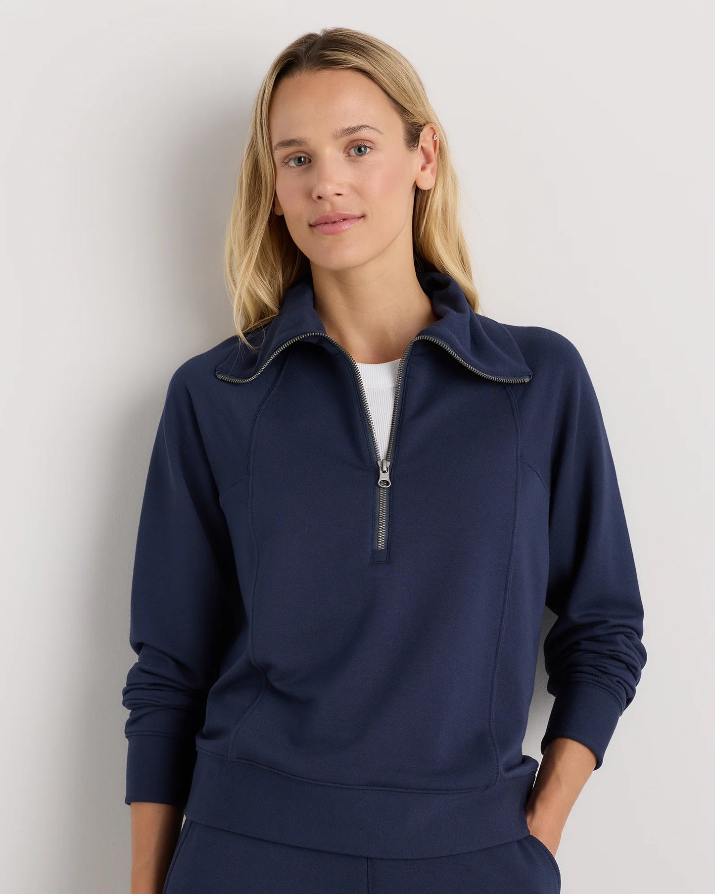 SuperSoft Fleece Half Zip - XS / Dried Fig
