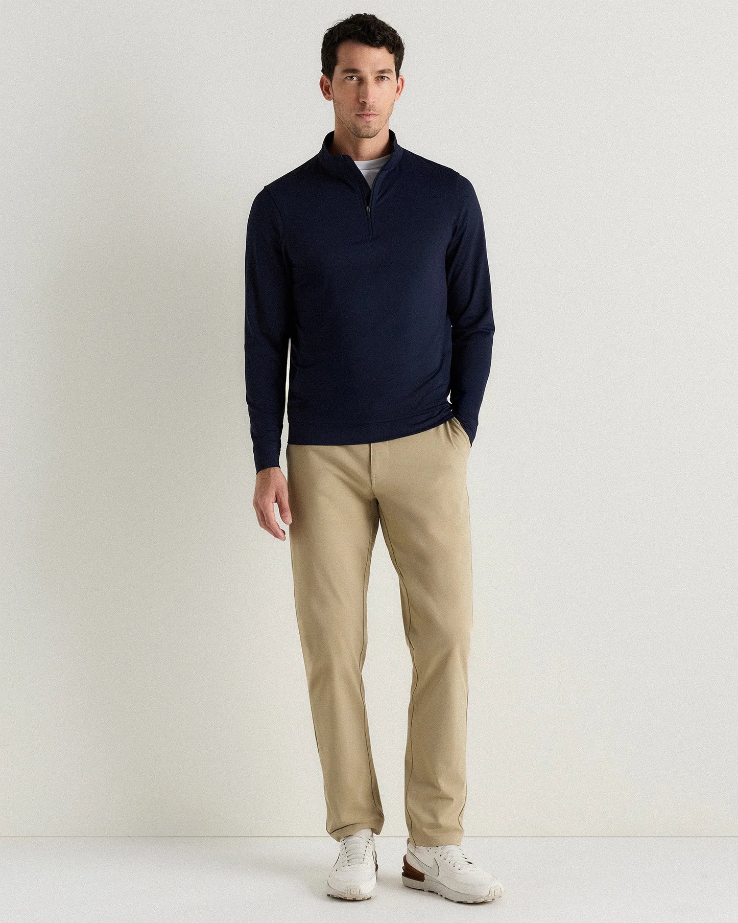 Performance Golf Quarter-Zip - S / Granite Grey