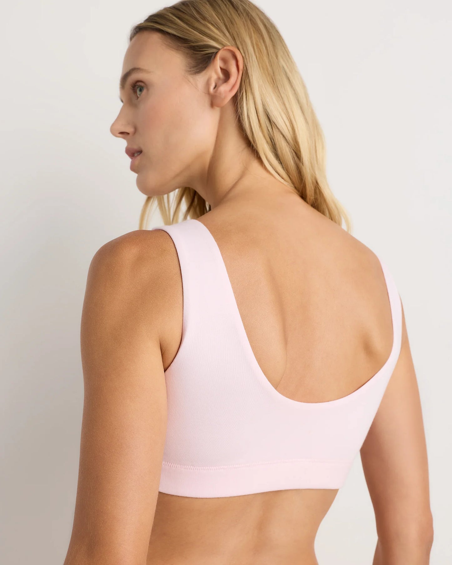 Organic Cotton Tank Bralette (2-pack) - XS / Mink