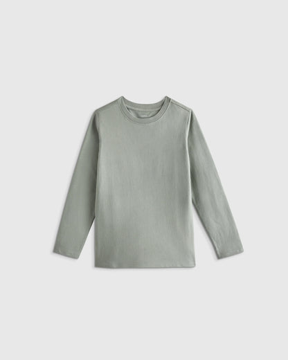 100% Organic Cotton Jersey Long Sleeve Tee - 2T / Dino Sketch