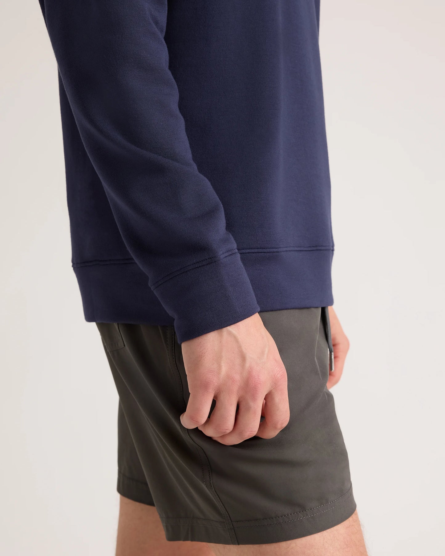 Supersoft Fleece Crew - XS / Heather Oatmeal