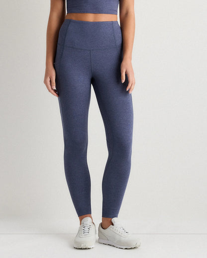 Ultra-Soft High-Rise Pocket Legging - XS / Heather Espresso