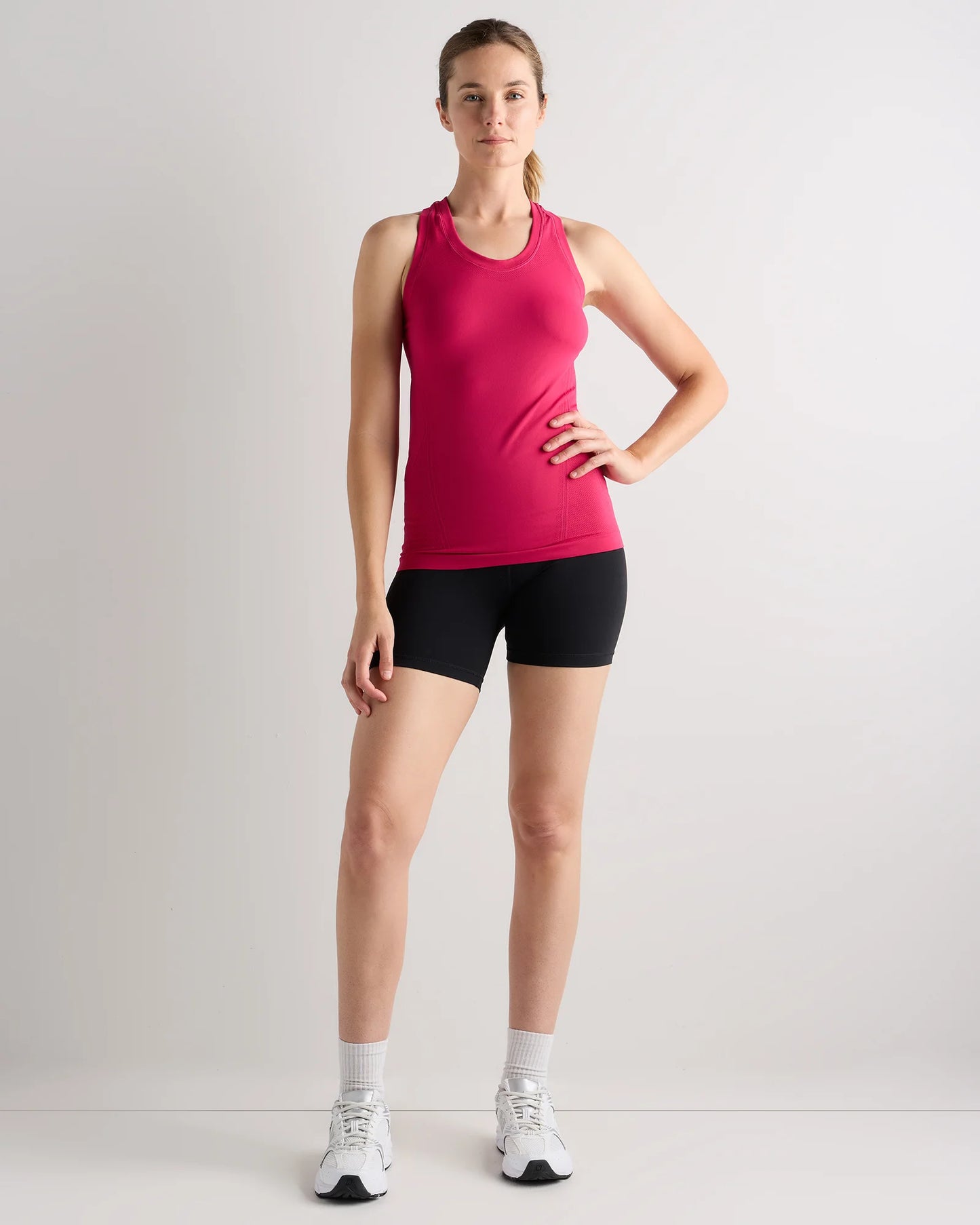 Seamless Racerback Tank - XS / Azul Blue