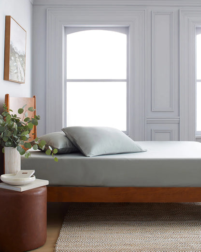 Bamboo Fitted Sheet Set - Twin / Sand