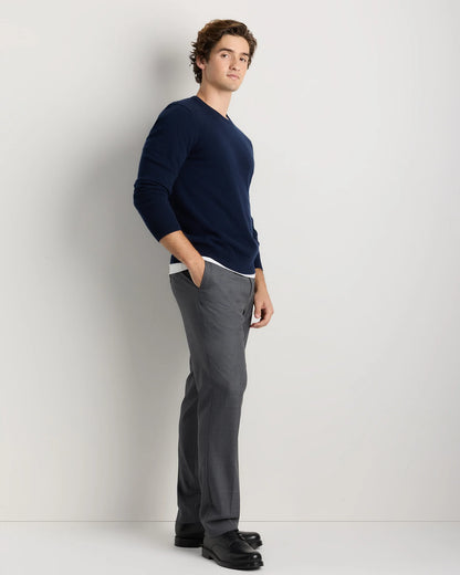 Mongolian Cashmere Crewneck Sweater - XS / Black