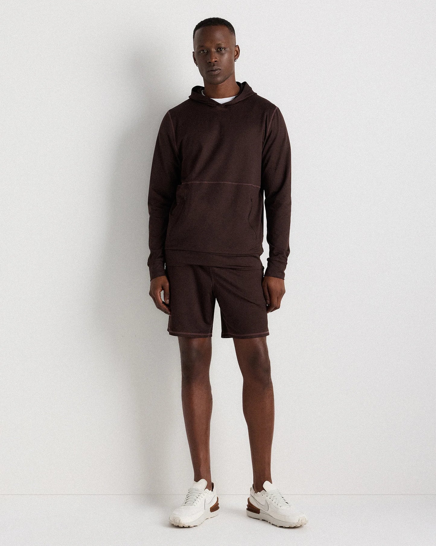 Flowknit Performance Hoodie - XS / Heather Coffee Bean Brown