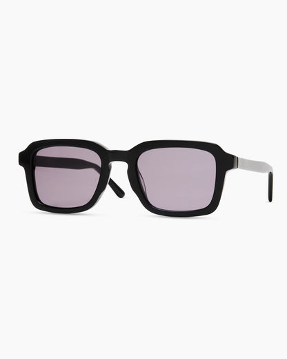 Tulum Polarized Acetate Sunglasses - Standard / Clear Spice with Deep Rose lens