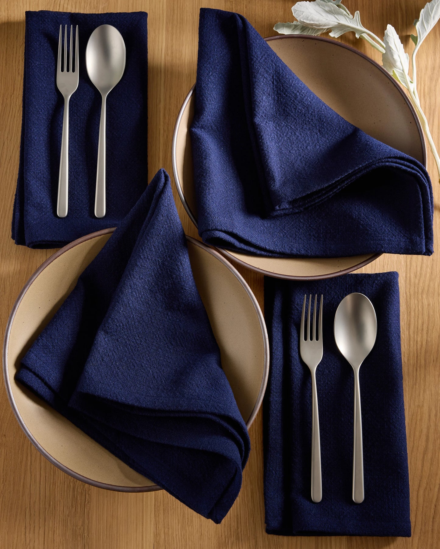 Organic Cotton Napkins - One Size / Warm White