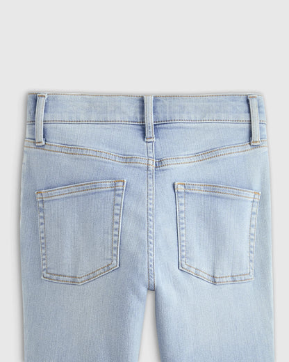 Girls EcoStretch Super Skinny Jeans - 6 / Light Wash