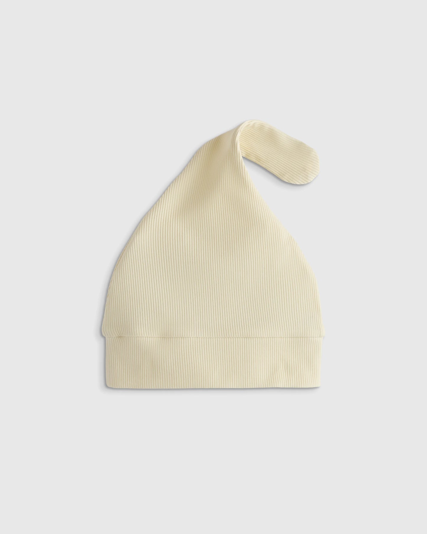 Softest Rib Hat (2-Pack) - 0-6M / Ivory/Grey Stripe