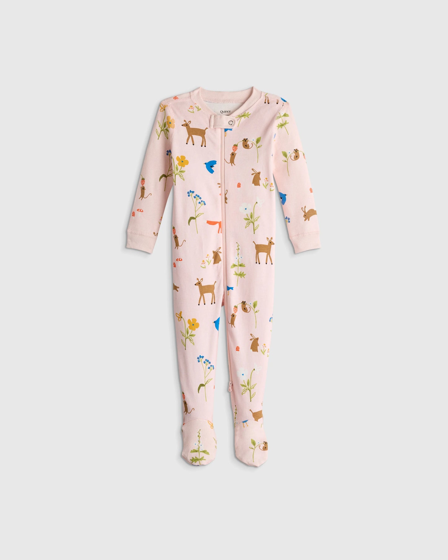 100% Organic Cotton Footie Pajama - 0-3M / Vehicles