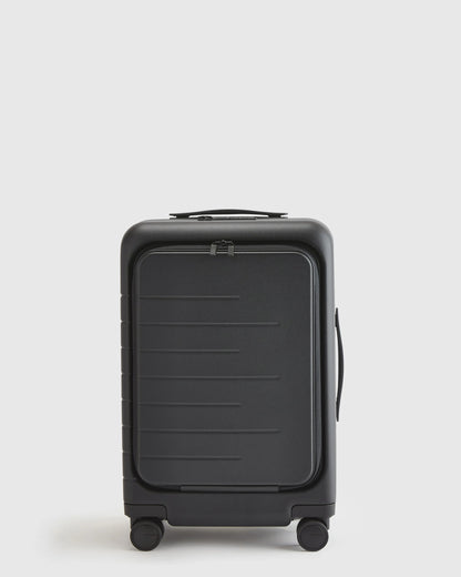 Front Pocket Carry-On Suitcase - One Size / Lavender