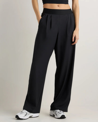 Performance Tech Wide Leg Pants - XS / Black
