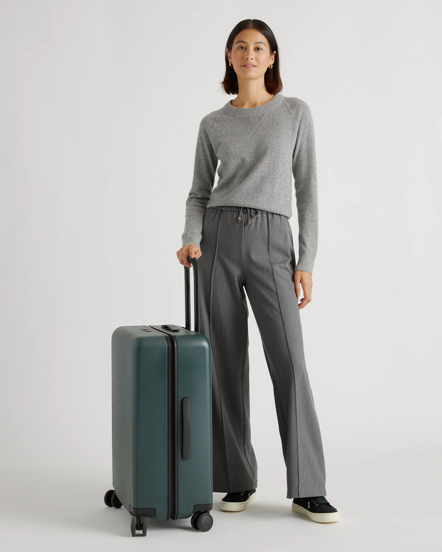 Medium Check-In Suitcase - One Size / Emerald Jungle