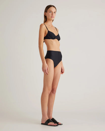 Italian Demi Bikini Top - XS / Deep Navy