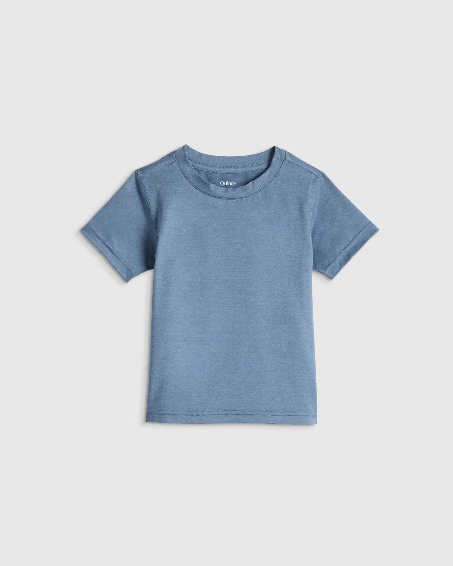 Flowknit Breeze Tee - 2T / Heather Dewstone Blue