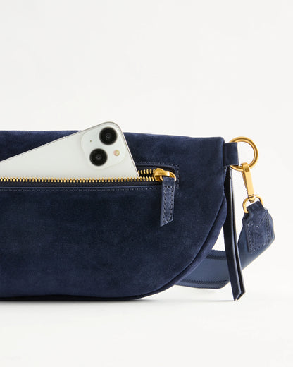 Quinn Suede Sling Bag - One Size / Whiskey
