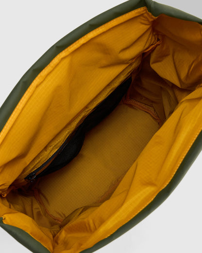 Weather Proof Roll-Top Backpack - One Size / Navy